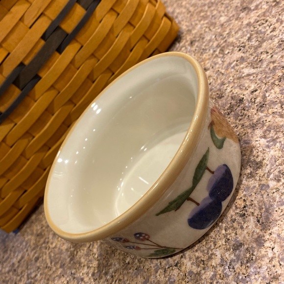 Longaberger Fruit Medley Pottery Ramekin Retired - Picture 1 of 16
